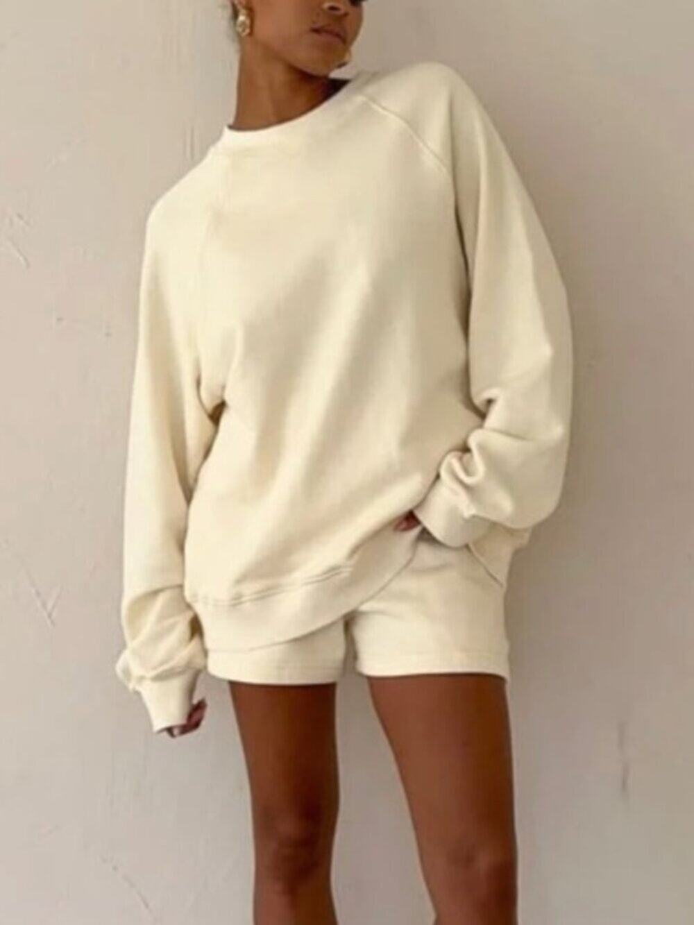 Rumored Balance Crewneck Sweatshirt Yellow M/L